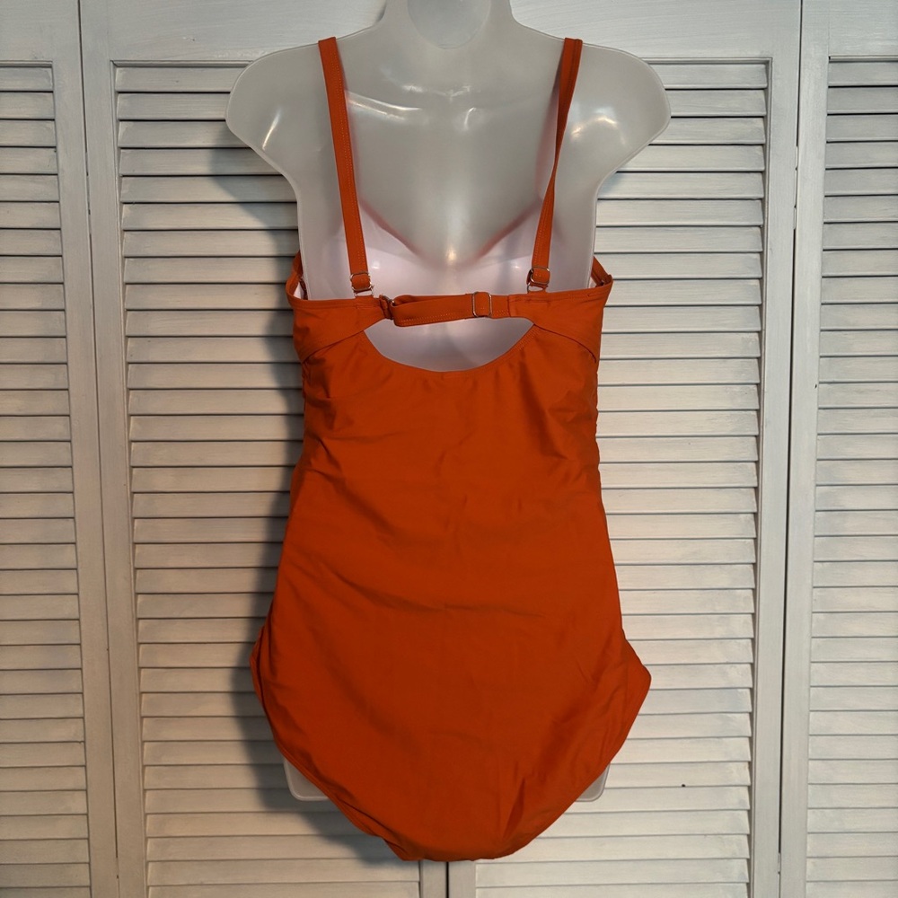 Aqua Eve Plus Size One Piece Swimsuit - Picture 2 of 10